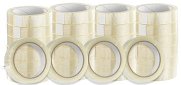 New in our range: transparent cellotape